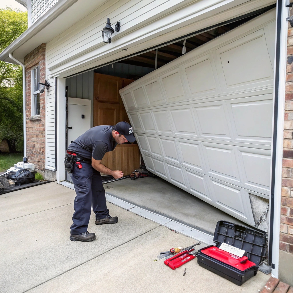 Emergency garage door repair service Frenchs Forest Northern Beaches technician
